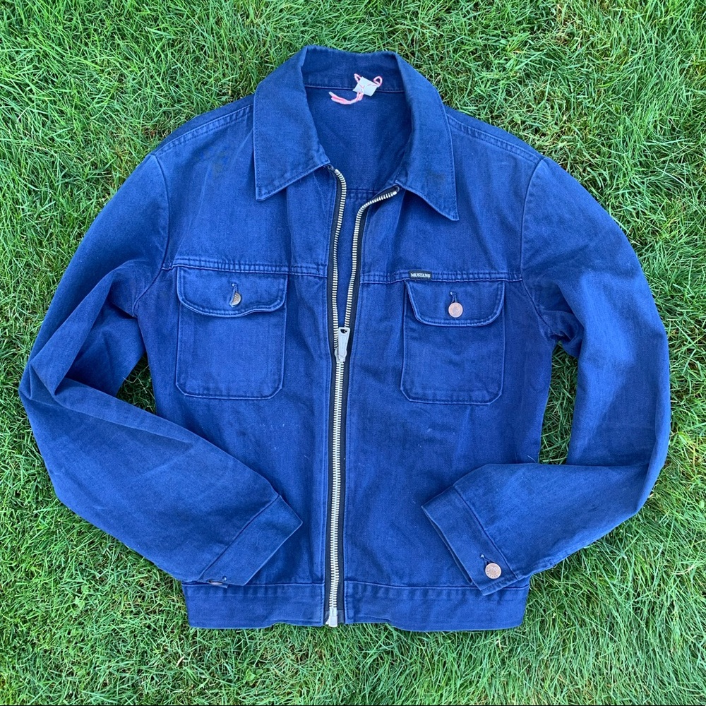 MUSTANG VINTAGE Blue jacket medium